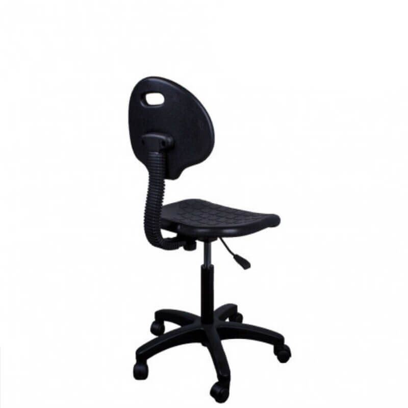 Taburete para Puesto de Trabajo con Respaldo Bader