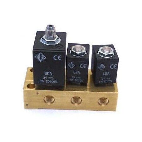 GRUPO DE 3 ELECTROVÁLVULAS