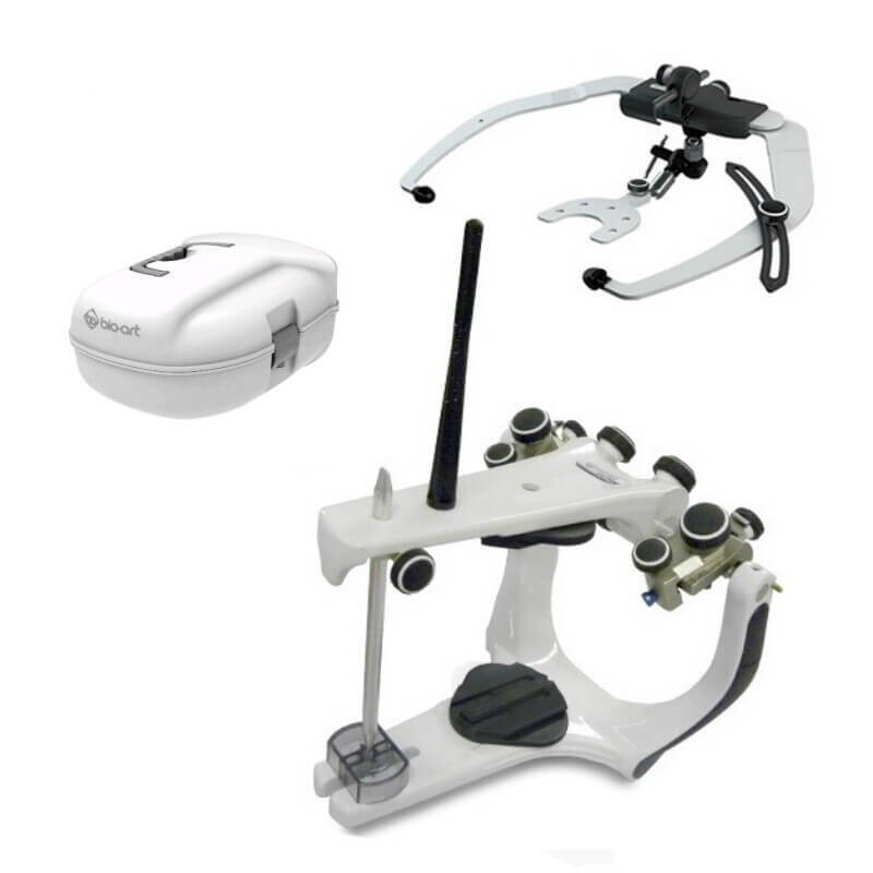 KIT Articulador A7 Plus E + Arco Facial Estandard + Estuche Bio-Art