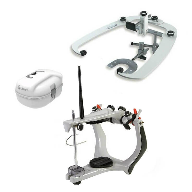 Articulador Arquimedes Pro Semiajustable + Arco Estándar + Estuche Mestra