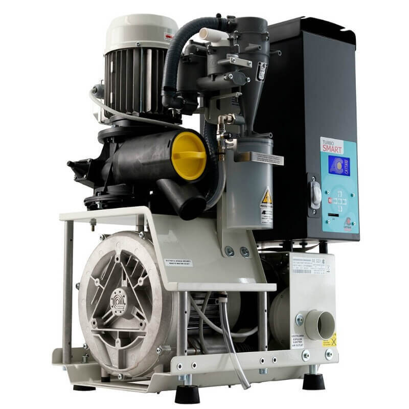 Aspiración Progresiva Hasta 5 Equipos Turbo Smart con Separador de Amalgama Cattani Aspiración Progresiva Hasta 5 Equipos Turbo Smart con Separador de Amalgama Cattani