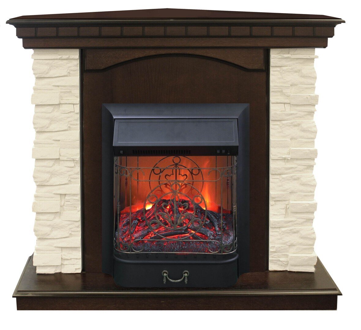 RealFlame Elford Corner  AO c Majestic Lux S BR