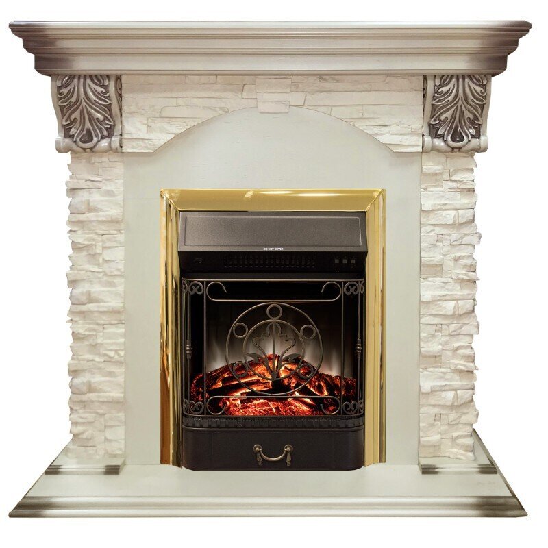 RealFlame Dublin Lux WT c Majestic Lux BR S