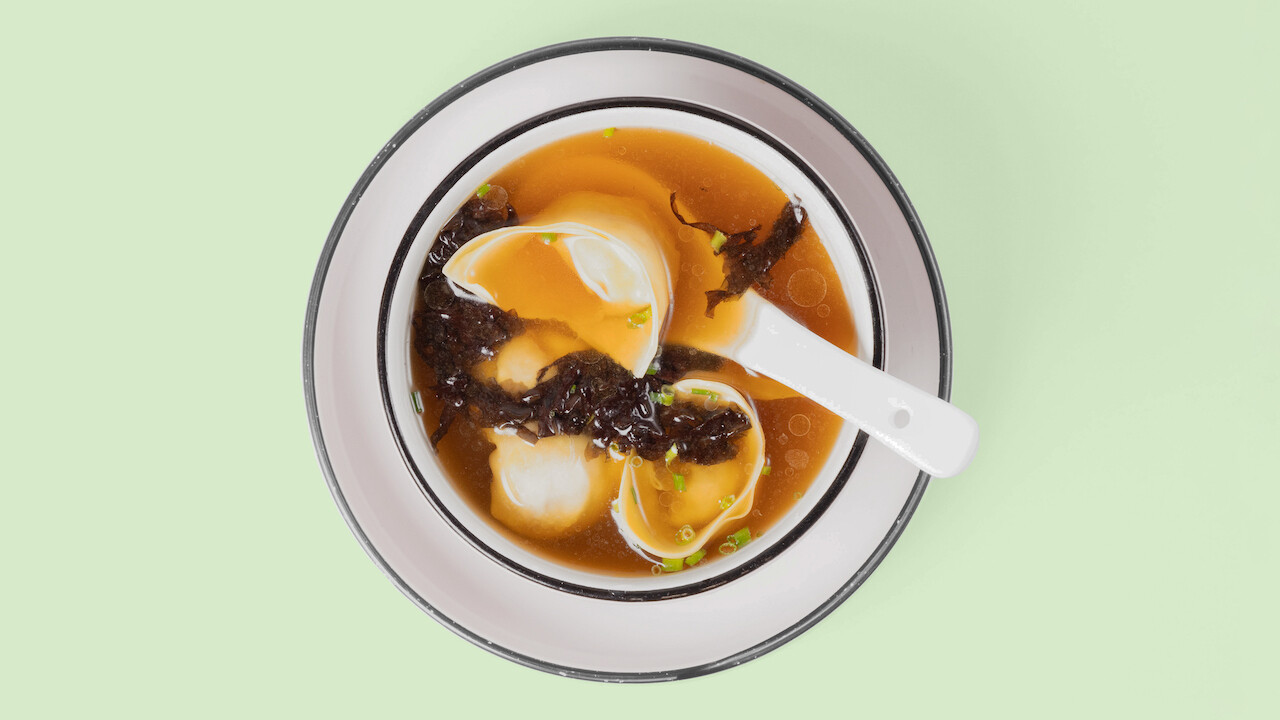 Wonton súpa