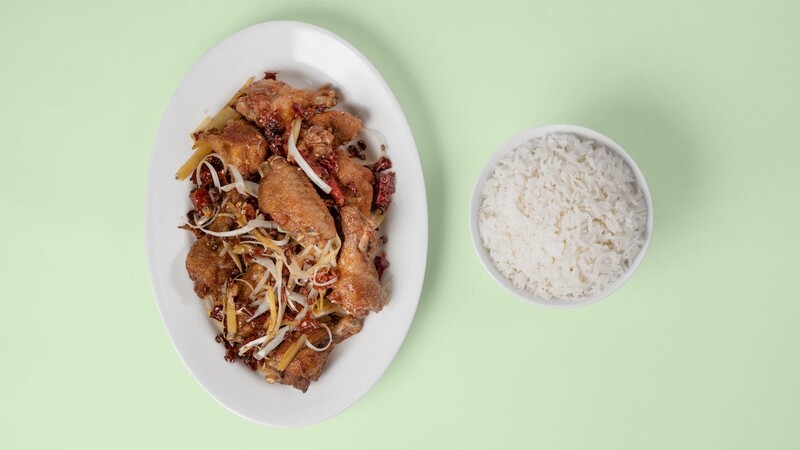 Sterkir kjúklingavængir