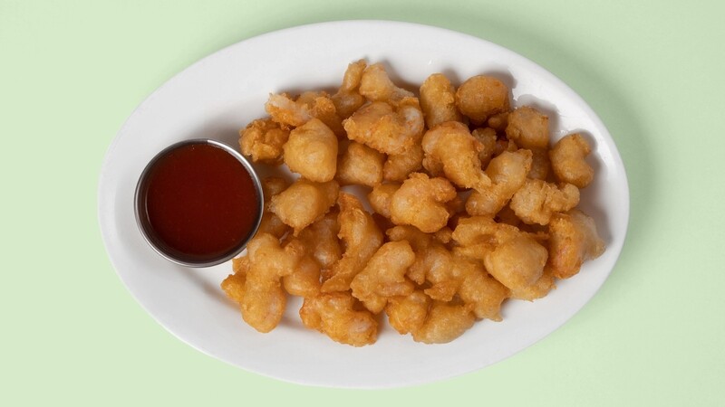 Djúpsteiktar rækjur