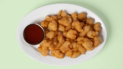 Djúpsteiktar rækjur