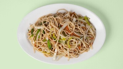 Steiktar núðlur með grænmeti - VEGAN