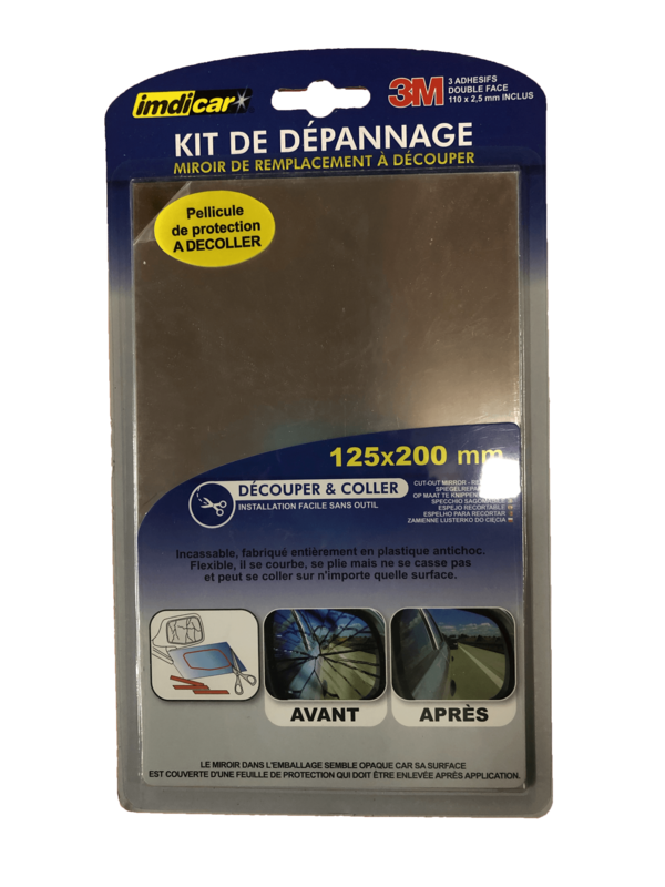 KIT DE DÉPANNAGE MIROIR DE REMPLACEMENT