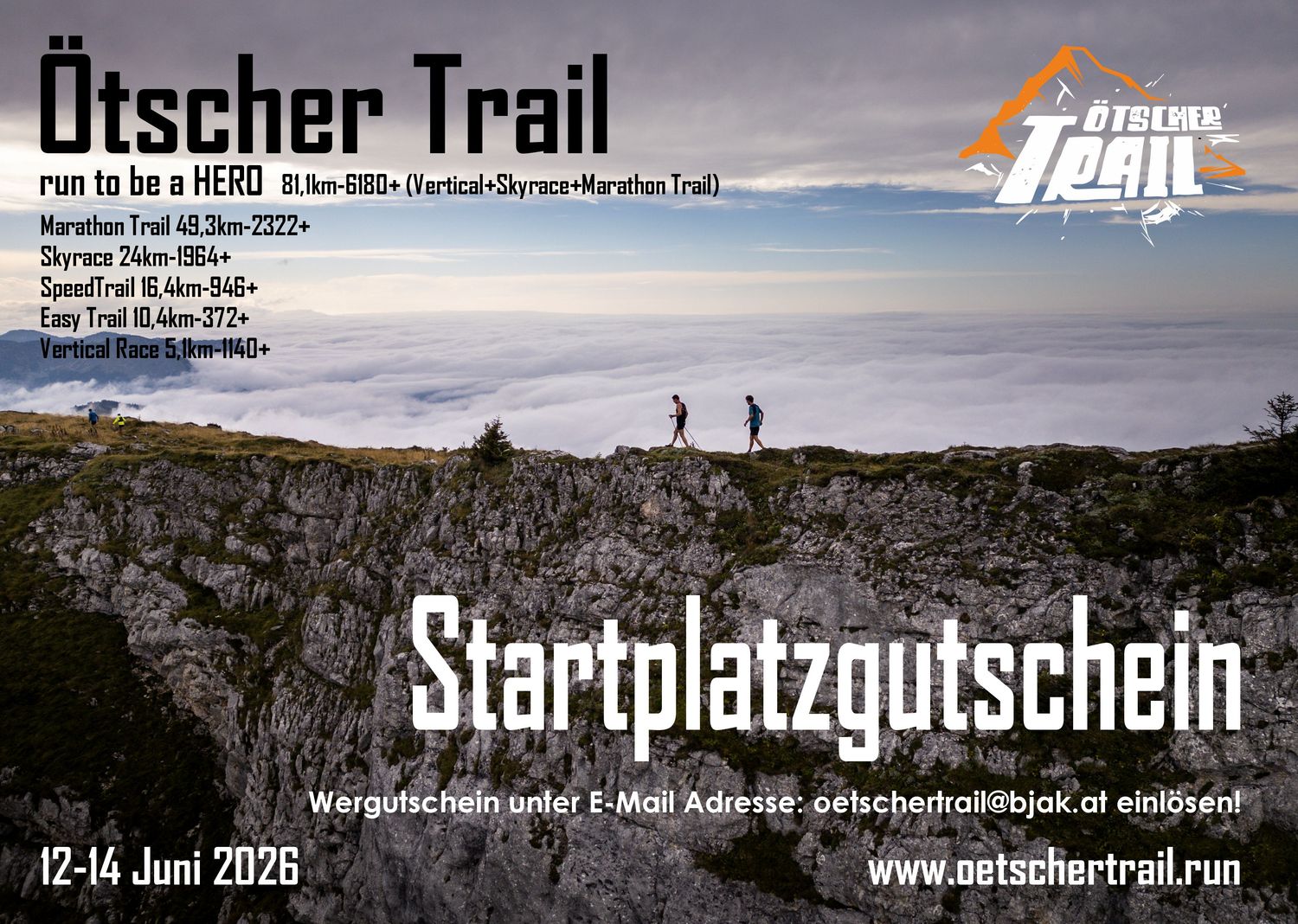 Gutscheine Anmeldung Ötscher Trail