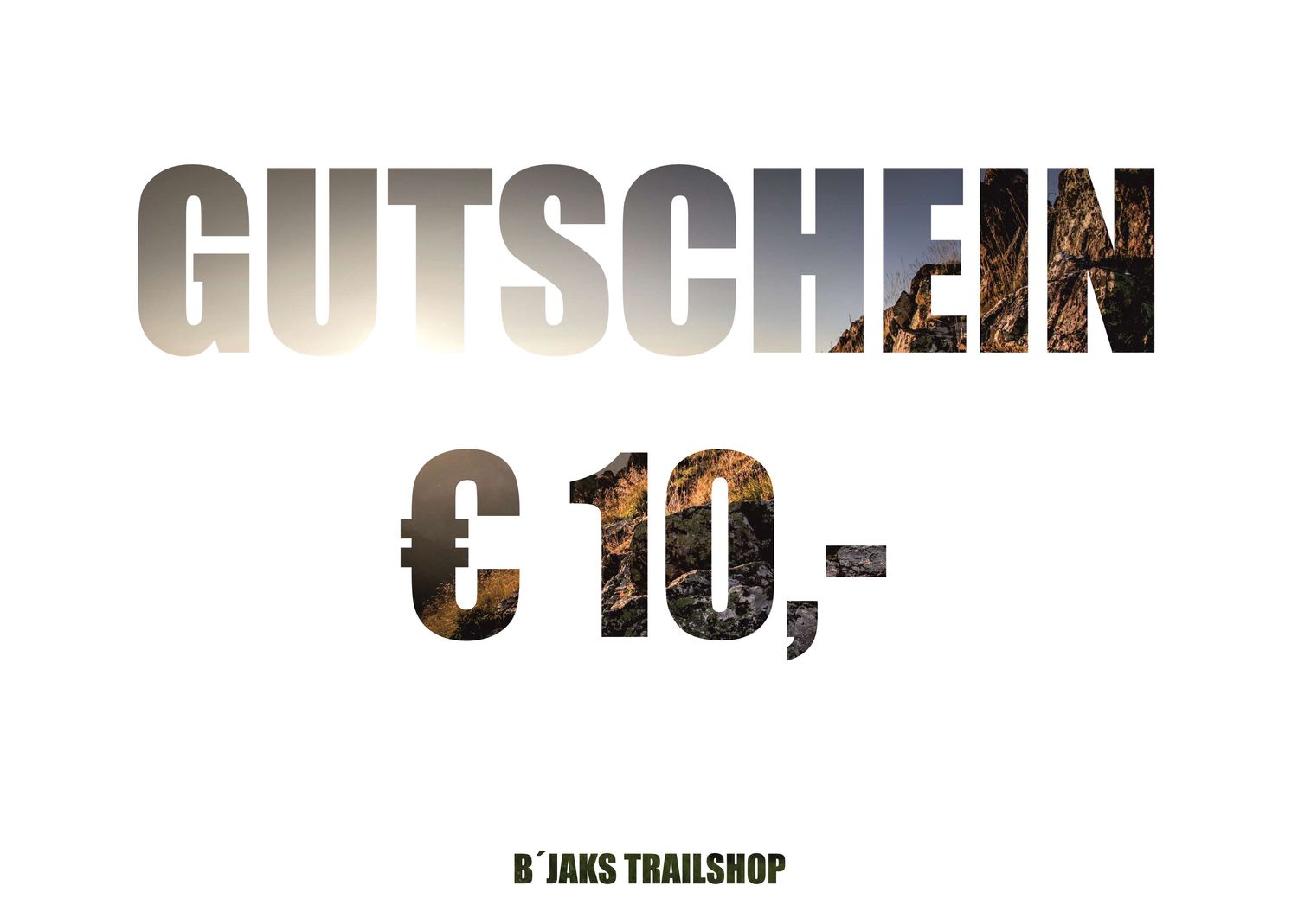 Bjak´s Wertgutscheine € 10,-