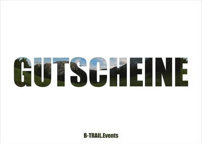 Wertgutscheine Trailshop &amp; B-TRAIL.Events