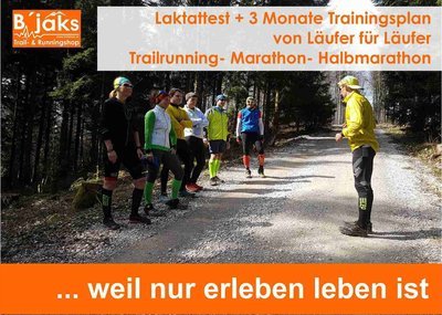 Laktattest + 3 Monate Trainingsbetreuung Laktattest + 3 Monate Trainingsbetreuung