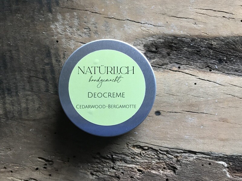 Deocreme Cedarwood-Bergamotte 50ml