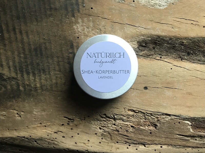Shea Körperbutter Lavendel, klein 50ml