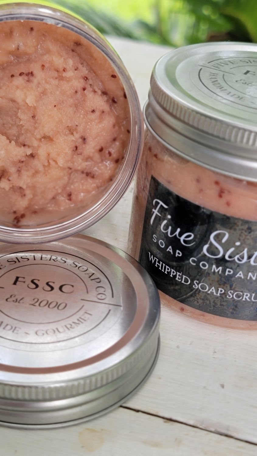 Whipped Soap (Strawberry Extract &amp; Himalayan Pink Salt)