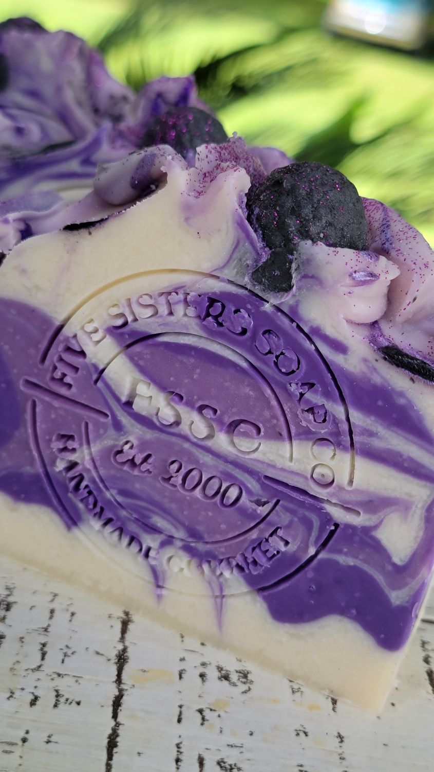 Blackberry Magnolia Gourmet Soap