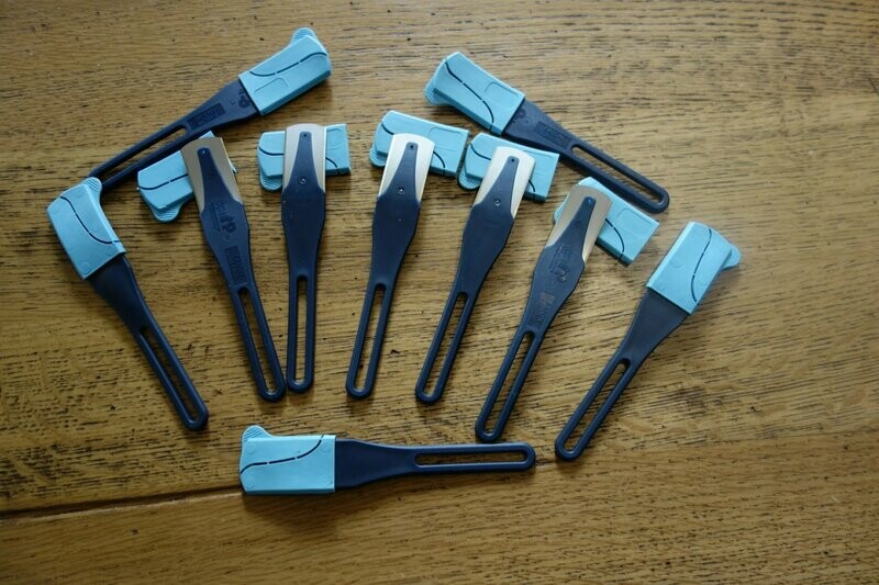 Lot de 10 lames de boulanger -  PATON