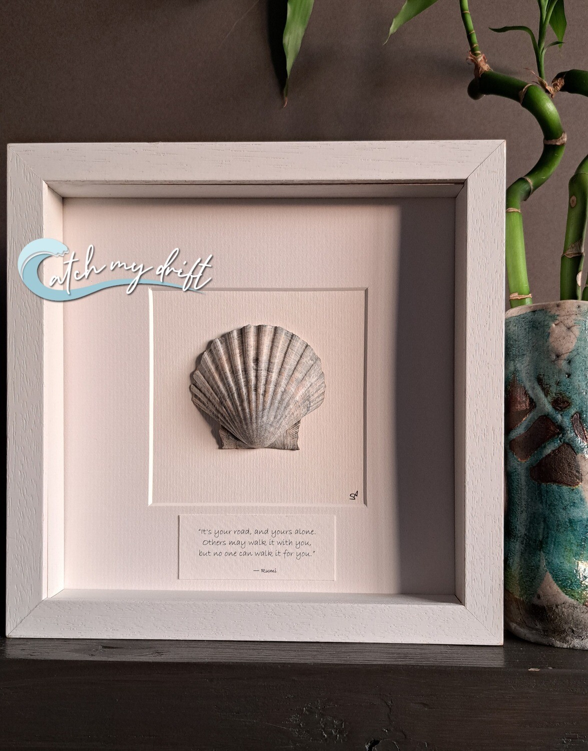 El Camino | Irish Shell Art | Birthday | Retirement |  Thank you
