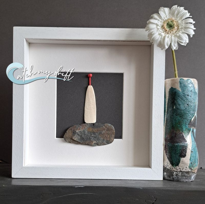 Baltimore Beacon | Irish Pebble Art | Irish Shell Art | Birthday | Retirement gift | Home Decor | Coastal Art