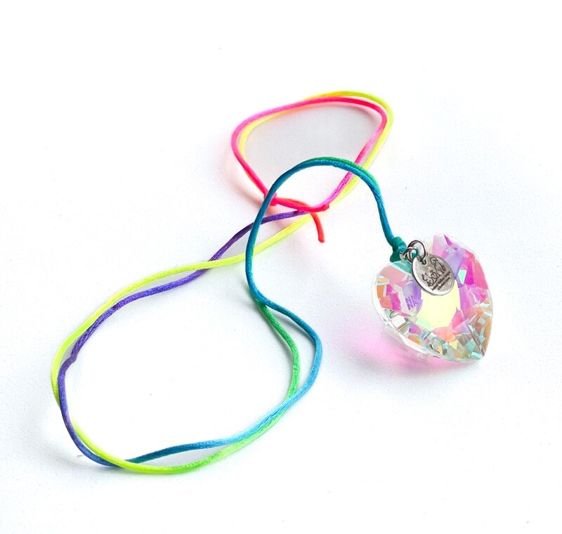 Crystal Glass Sun  Catcher or Necklace