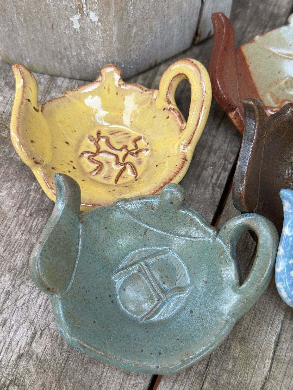 Local Pottery Made Ceramic Spoon Rest