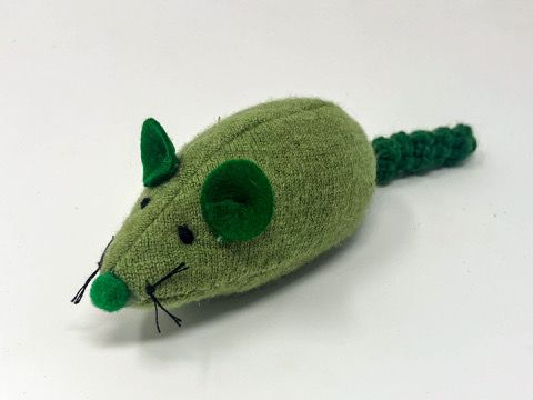 Wool Mice With Curly Tails