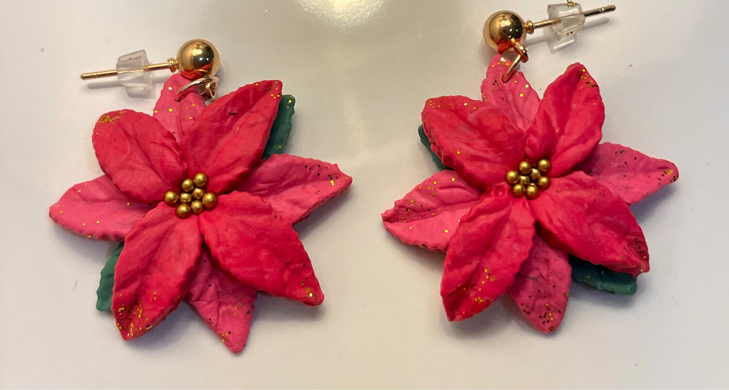 Red Poinsettias