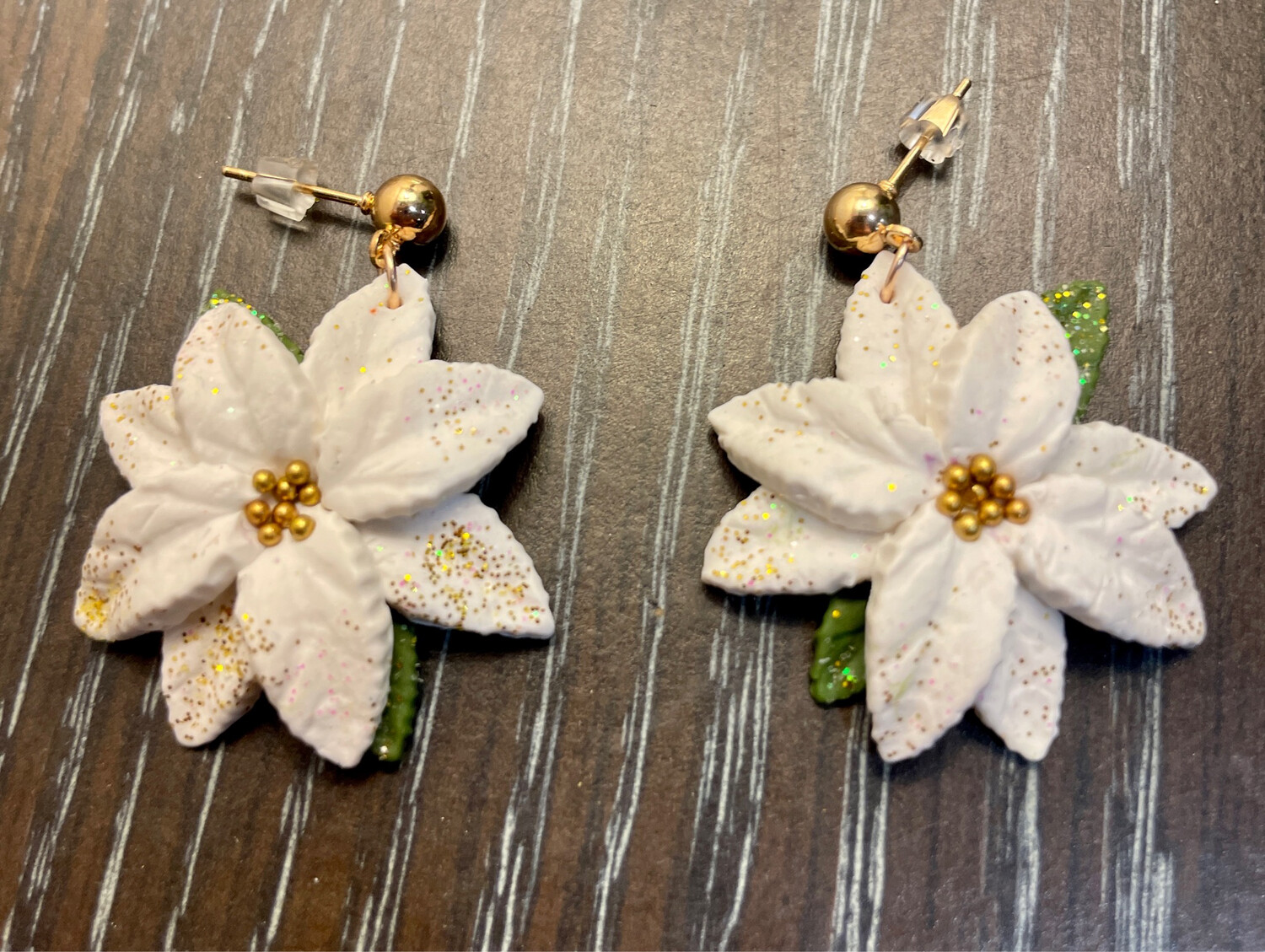 White Poinsettias
