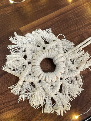 Macrame stars (Christmas Ornaments)