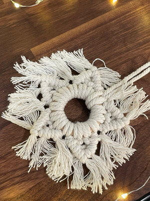 Macrame stars (Christmas Ornaments)