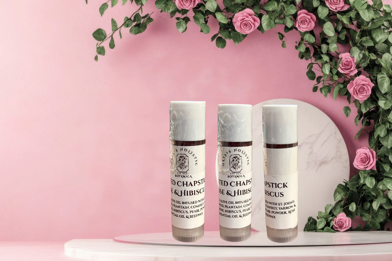 Rose &amp; Hibiscus (Tinted Chapstick)