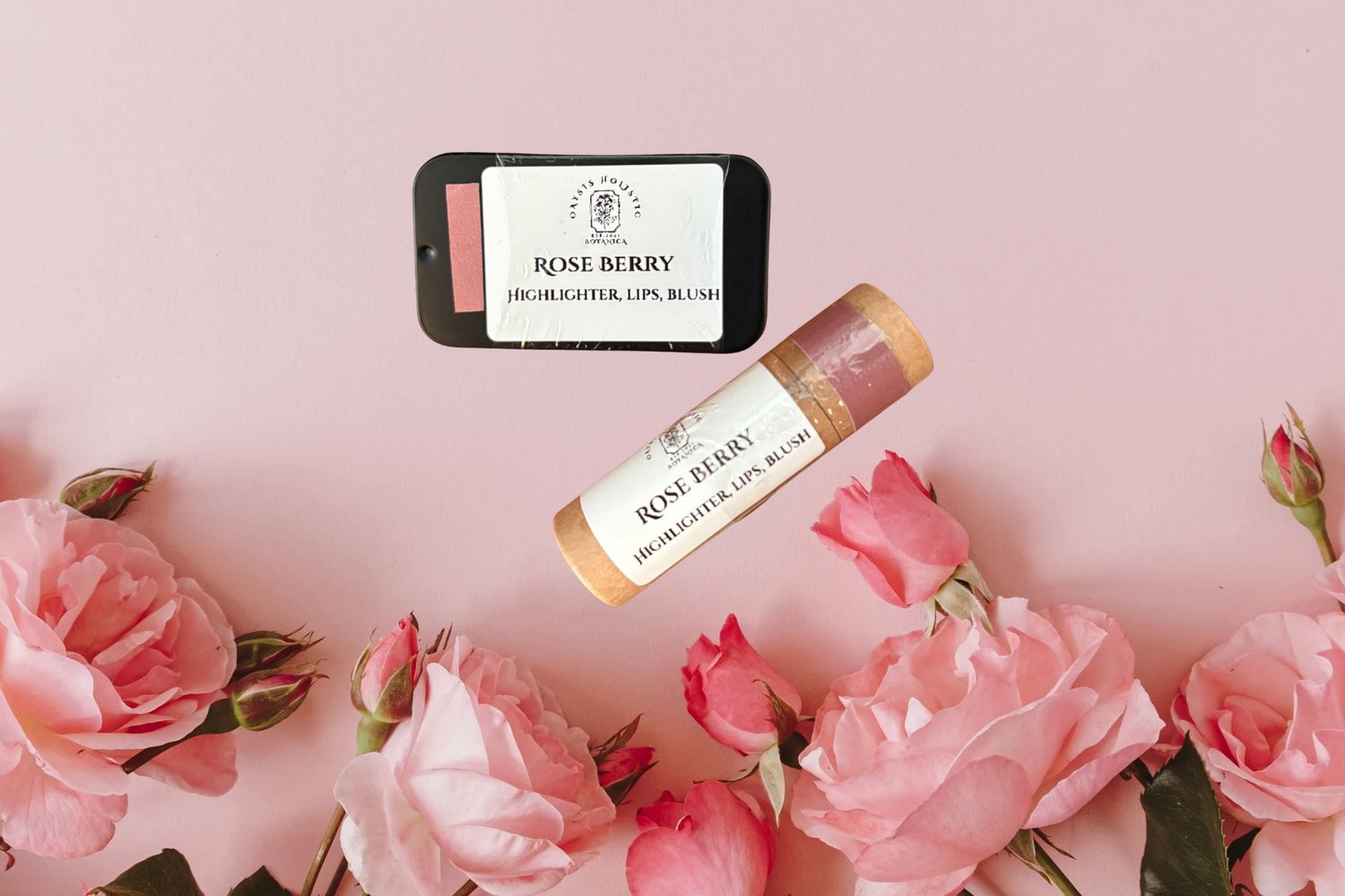 Rose Berry (Highlighter, Lips, &amp; Blush) Combo