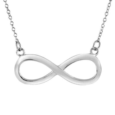 Collar infinito plata 950