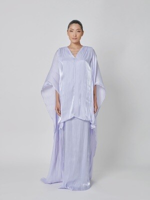CASCADE KAFTAN DRESS - LILAC CASCADE KAFTAN DRESS - LILAC