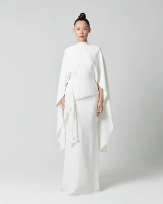 THE AFZAN DRESS - WHITE