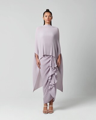 THE PLEATED AFZAN SET - LILAC THE PLEATED AFZAN SET - LILAC