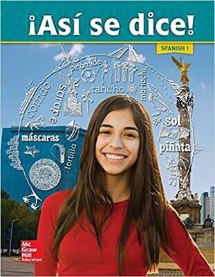 iAsi Se Dice! Level 1, Student Edition (SPANISH) 
1st Edition