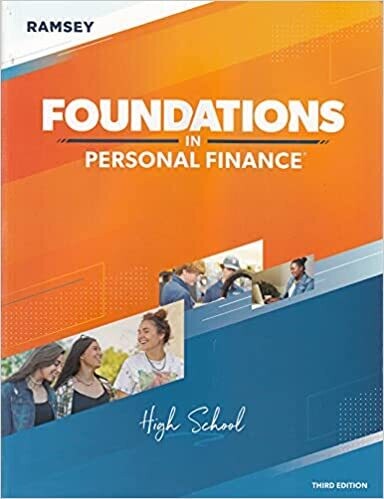Foundations in Personal Finance 3rd/4th Editions