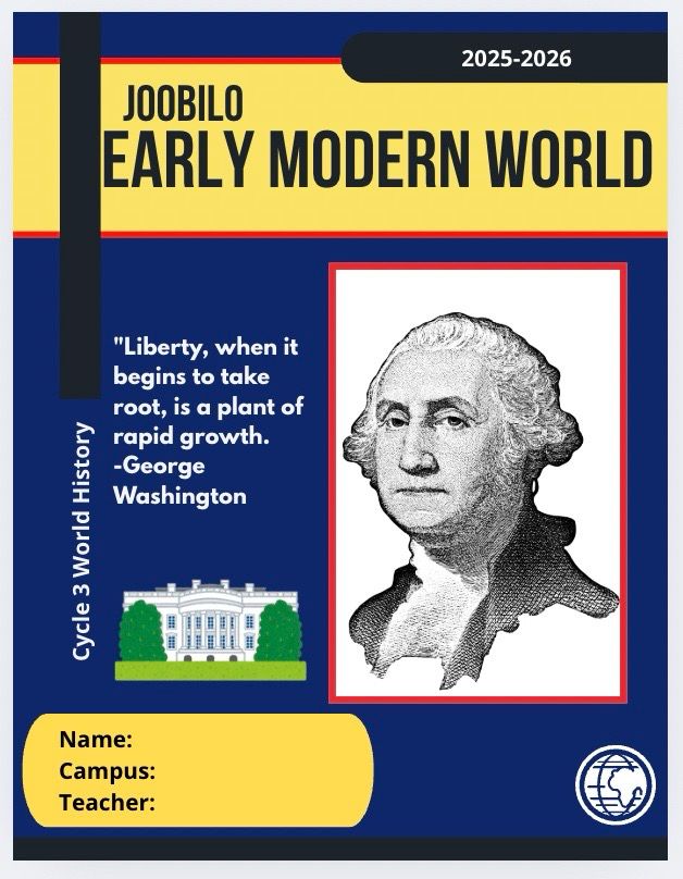 History Binders/Workbook Cycle 3: Early Modern
