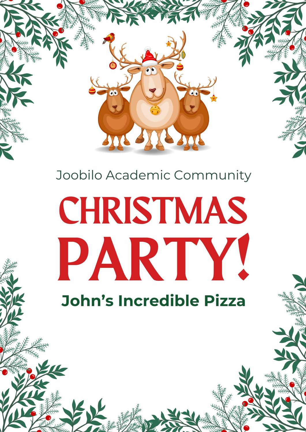 John's Incredible Pizza Christmas Party 2025!
