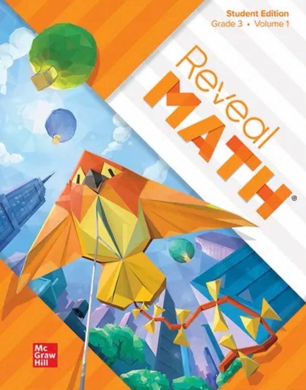 Concept Math 3rd grade book  Vol. 1 and 2