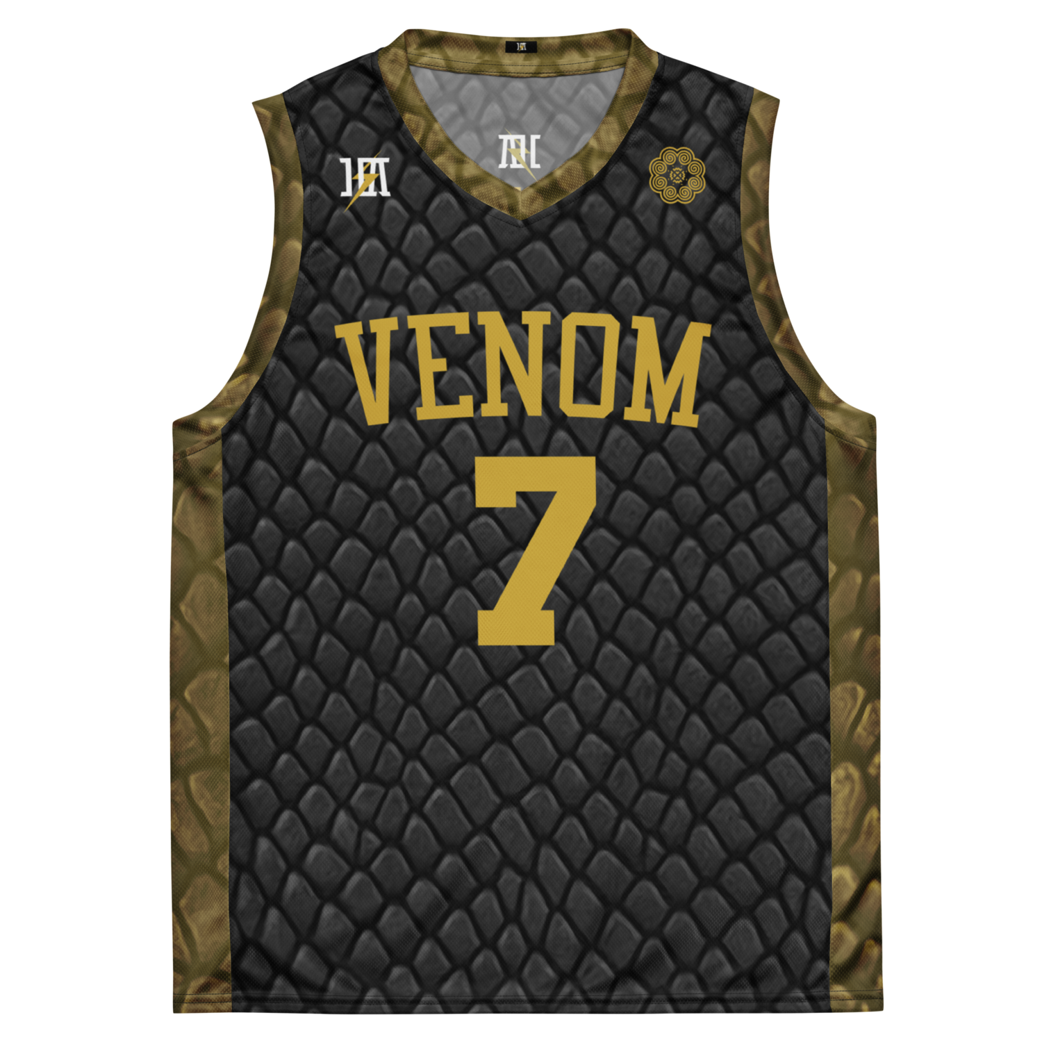Venom Basketball Jersey &quot;VANG #7&quot; (Snake Edition)