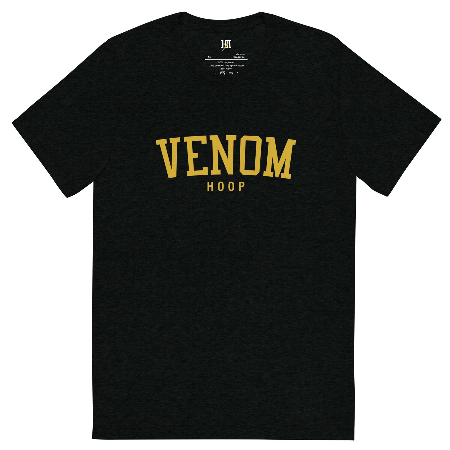 VENOM HOOP Short Sleeve Tee (Black &amp; Gold Edition)