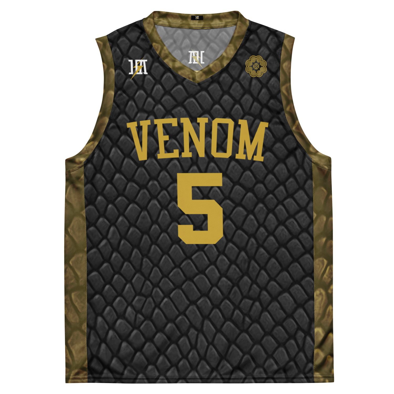 Venom Basketball Jersey &quot;HER #5&quot; (Snake Edition)