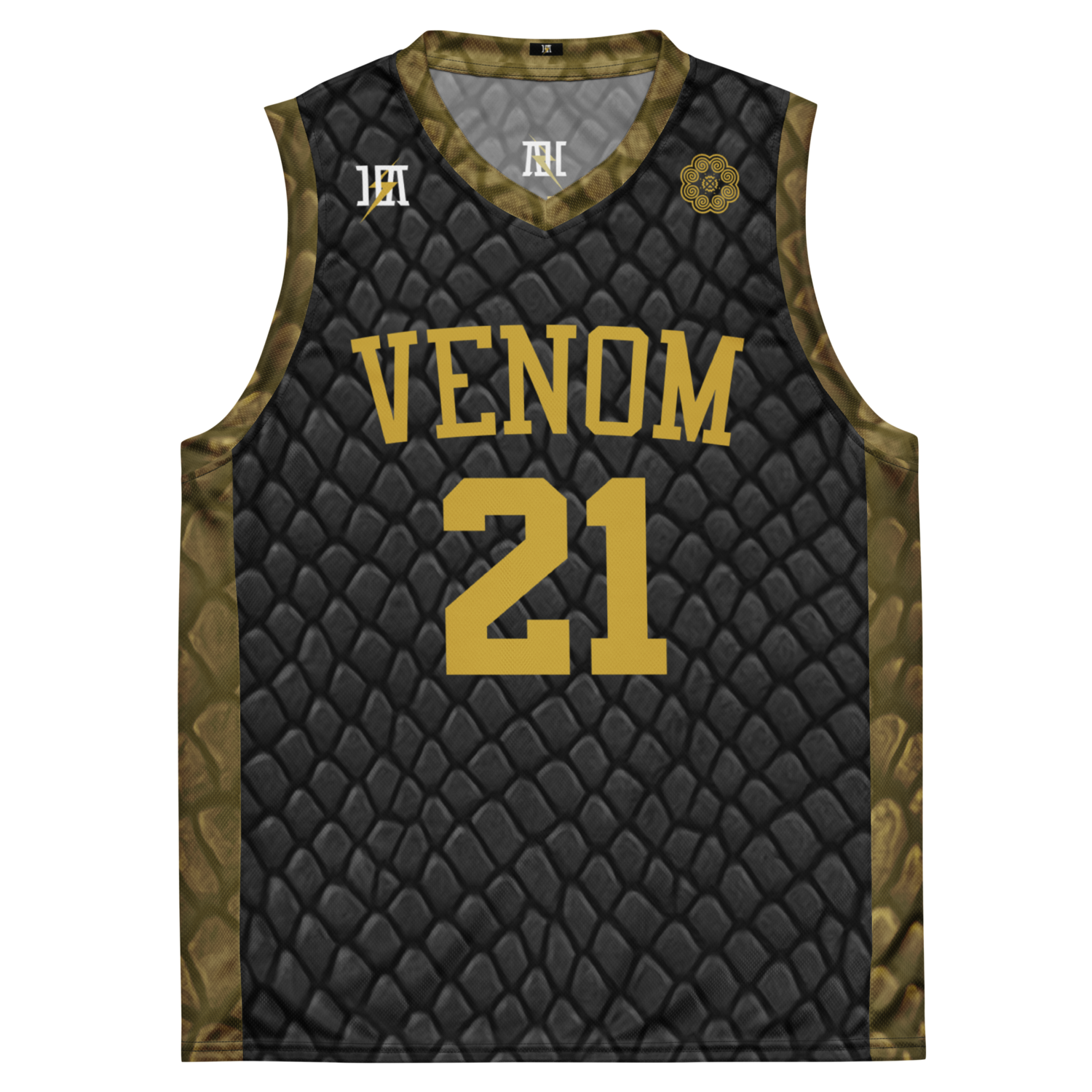 Venom Basketball Jersey &quot;VUE #21&quot; (Snake Edition)