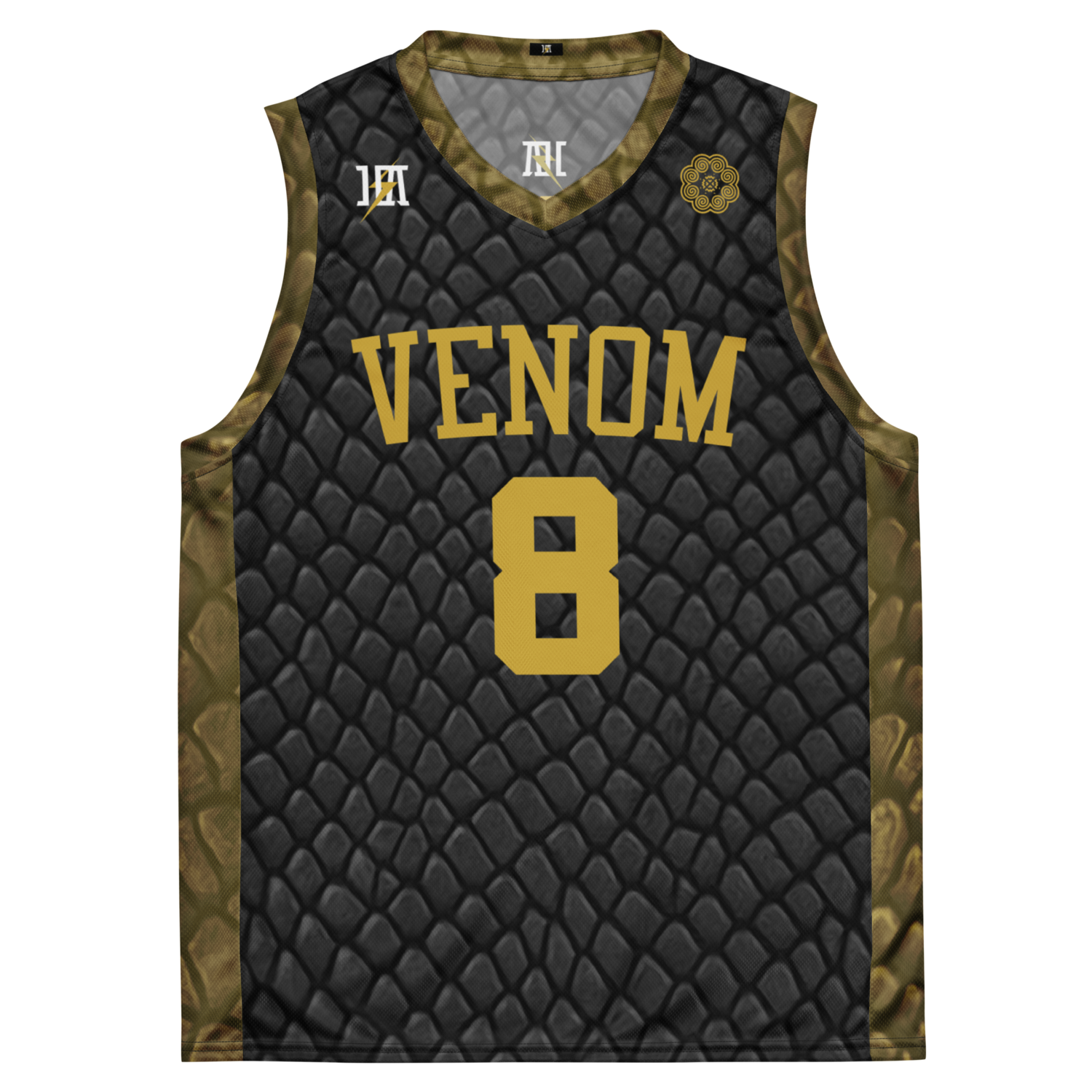 Venom Basketball Jersey &quot;CHANG #8&quot; (Snake Edition)
