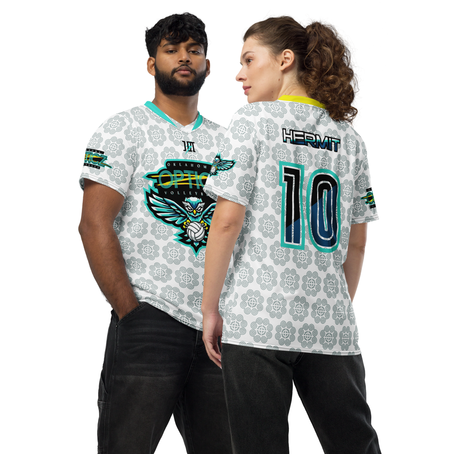 OPTICZ Sports Jersey &quot;HERMIT #10&quot; (White Edition)