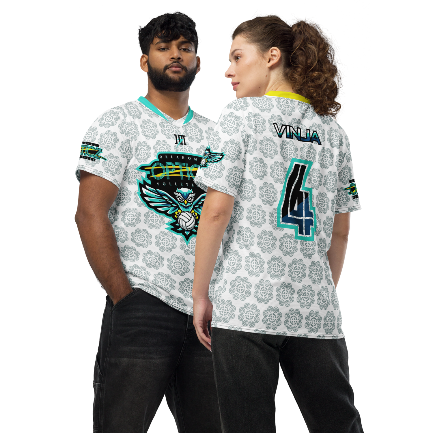 OPTICZ Sports Jersey &quot;VINJA #4&quot; (White Edition)