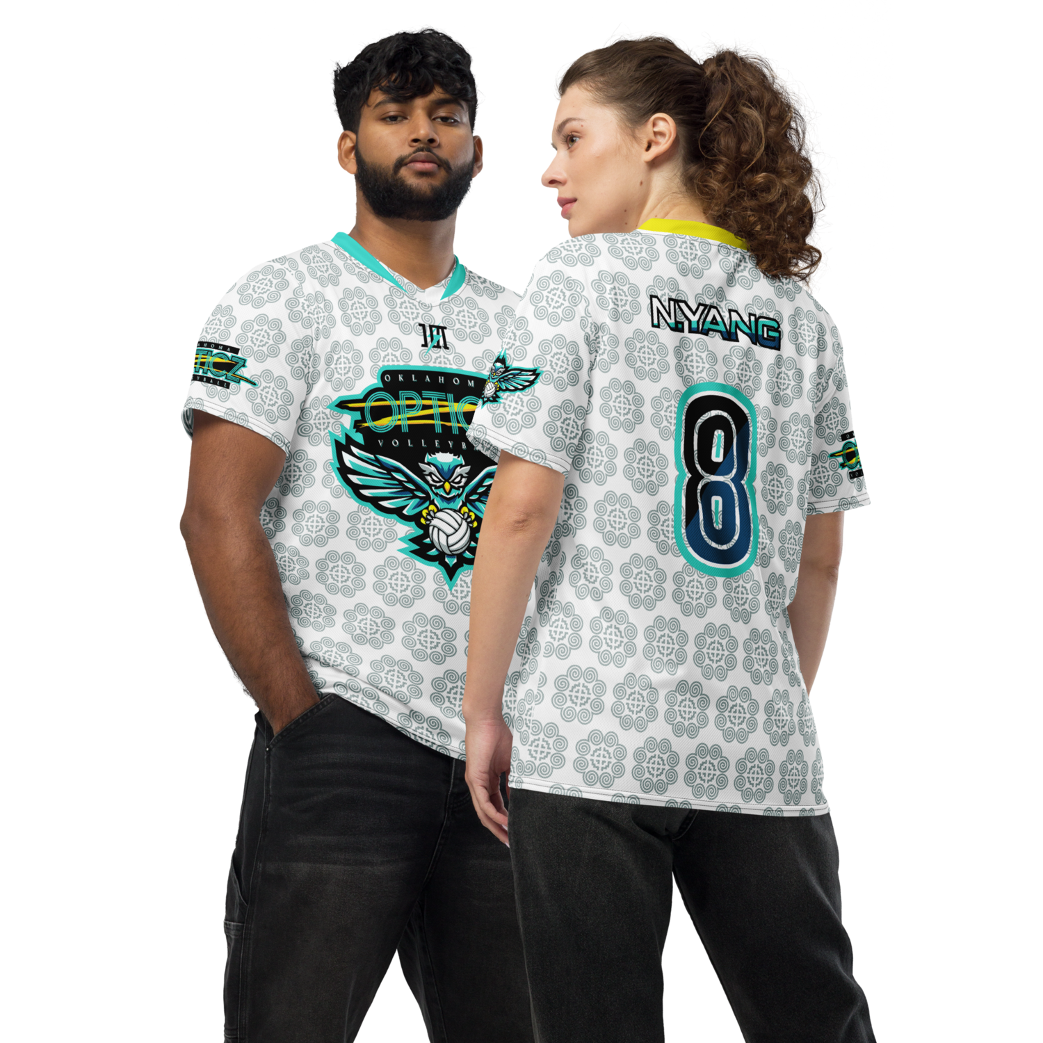 OPTICZ Sports Jersey &quot;N.YANG #8&quot; (White Edition)